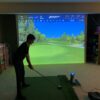 Golf Simulator Screen - Retractable